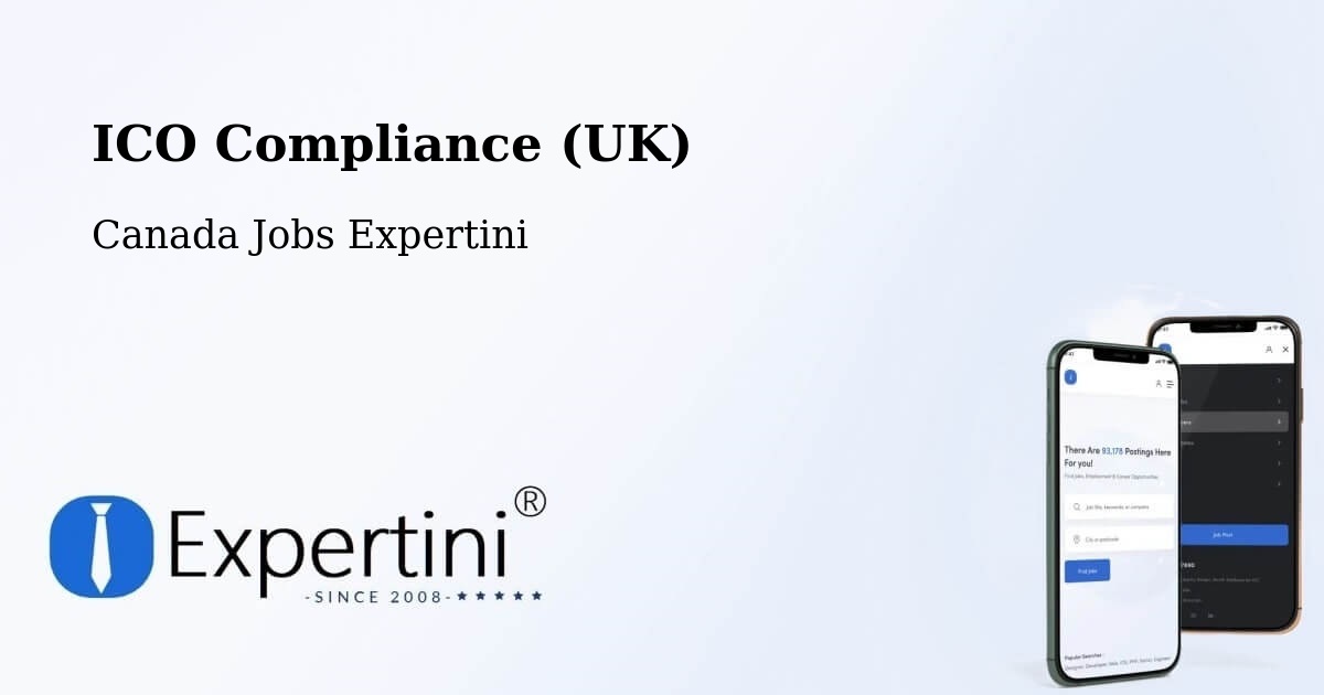 UK Data Protection & ICO Compliance – La Ronge - Canada Jobs Expertini