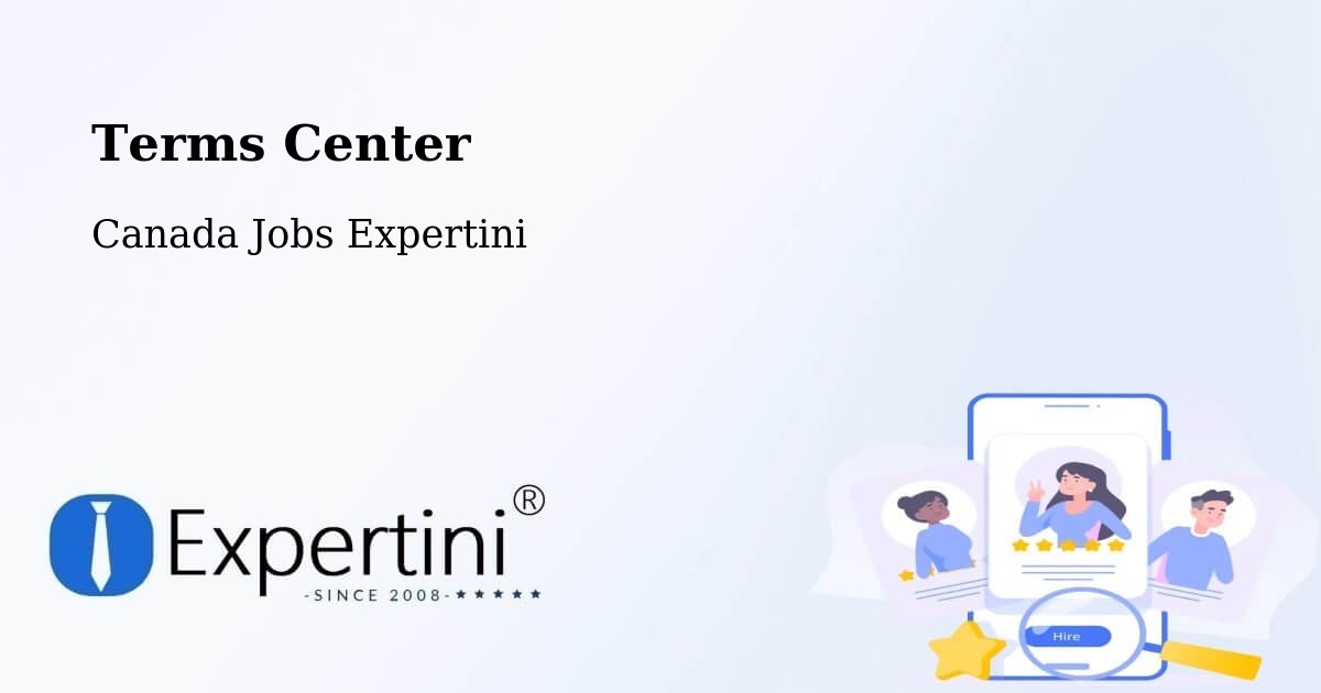Terms of Service – La Ronge - Canada Jobs Expertini